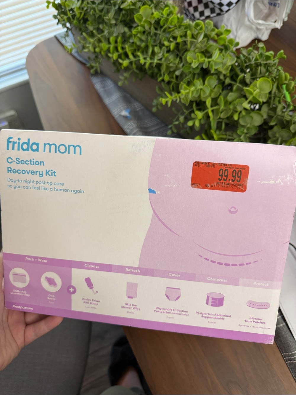 Frida Mom Postpartum C-Section Kit - Purple Pack